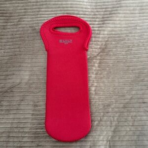 Built NYC Cherry Red Neoprene Wine Bottle Carrier